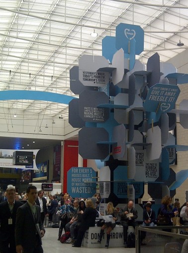 (This year's Ecobuild conference, which showcases technologies for sustainable cities)