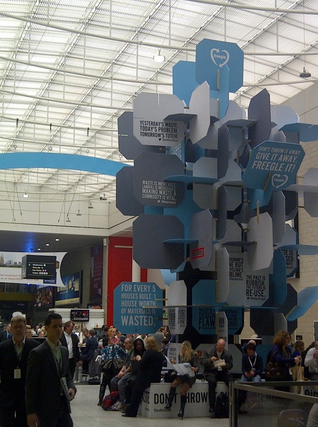 (This year's Ecobuild conference, which showcases technologies for sustainable cities)